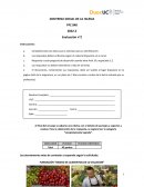 Evaluacion de desempeño