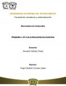 Proyecto 1. 4P´s de la Mercadotecnia Sostenible