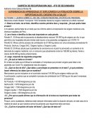 CARPETA DE RECUPERACION 2022 - 4TO DE SECUNDARIA