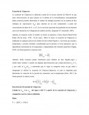 Ecuación de Clapeyron