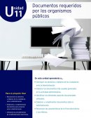 Documentos requeridos por los organismos públicos