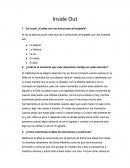 Refelxion Pelicula Inside Out