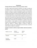 Antecedentes de la Práctica No. 4 Cafeína