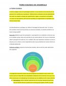 TEORÍA ECOLÓGICA DEL DESARROLLO