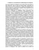 INTRODUCCIÓN A LA METODOLOGIA DE LA INVESTIGACIÓN