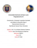 Actividades de Requisito-Etapa 3 “Razonamiento Discursivo”