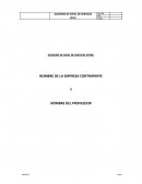 Acuerdo de nivel de servicio