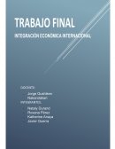 Integración económica internacional