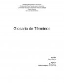 Glosario de Términos: Metodología