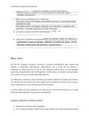¿Cómo calcular la masa molar?
