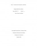 Texto descriptivo: Mi escenario Personal