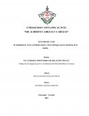 EL CUIDADO COMO FORMA DE RELACIÓN SOCIAL