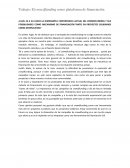 Trabajo: El crowdfunding como plataforma de financiación