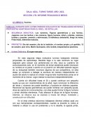 SECCIÓN: 2°B. INFORME PEDAGOGICO MEDIO