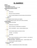 EL BARROC VIDEO Context històric