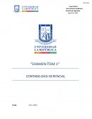 Examen 1 contabilidad gerencial