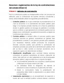 RESUMEN DE LEY 30225, ley de contrataciones del estado