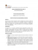 Cómo hacer un proyecto de Estructura socioeconómica de México