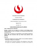 Casos resueltos de Modalidades y Fraude del Acto Juridico