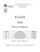 IPISS Plan de Contingencias