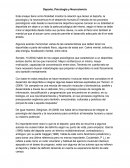 Deporte, Psicología y Neurociencia