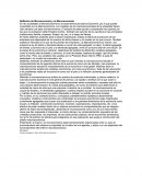 Reflexión de Microeconomía y la Macroeconomía