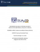 Integración del Informe Final