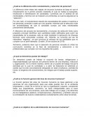 ¿Cuál es la diferencia entre reclutamiento y selección de personal?