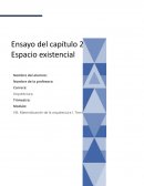 Espacio existencial