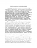 Factores relacionados con La Desigualdad Económica