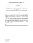 Estudio de delitos Cometidos en la Región Metropolitana durante el año 2016