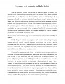 La escasez en la economía, realidad o ficción