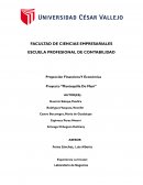 Proyección Financiera Y Económica. Proyecto “Mantequilla De Maní”