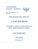 Psicología del adulto La mujer rota