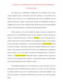 La empresa y su contribución en el desarrollo de la gestión ambiental en referencia al agua