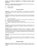 REGLAMENTO DE BIBLIOTECA ESCOLAR