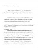 Acuerdo de Niveles de Servicio EMPRESA