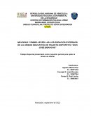 MEJORAR Y EMBELLECER LOS ESPACIOS EXTERNOS DE LA UNIDAD EDUCATIVA DE TALENTO DEPORTIVO “DON JOSÉ BERACAS”