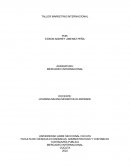 TALLER MARKETING INTERNACIONAL