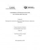 Participaciones constructivas, trabajo de actividades formativas y aportaciones propositivas