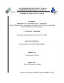 Estrategias para implementar dentro del preescolar