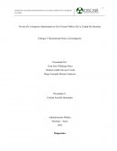 Niveles De Corrupción Administrativos En El Sector Público De La Ciudad De Sincelejo