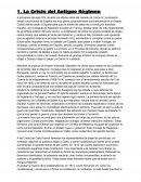 La Crisis del Antiguo Régimen
