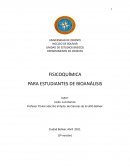 Modulo de Fisicoquímica.3º