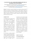 CUARTA PRÁCTICA DE LABORATORIO PROPIEDADES FISICAS I DETERMINACIÓN DE DENSIDADES