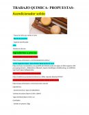 TRABAJO QUIMICA- PROPUESTAS- Acondicionador solido
