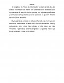 Guión radiofónico de noticia