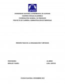 PERSPECTIVAS DE LA ORGANIZACIÓN Y MÉTODOS