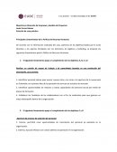 Solución de caso práctico Principales Lineamientos de la Política de Recursos Humanos