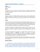 Experiencia de Clientes – Parcial 2